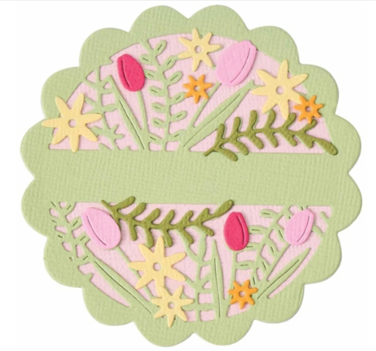 Sizzix Thinlits Die Set 6PK - Tulips & Blooms Circle by Catherine Pooler